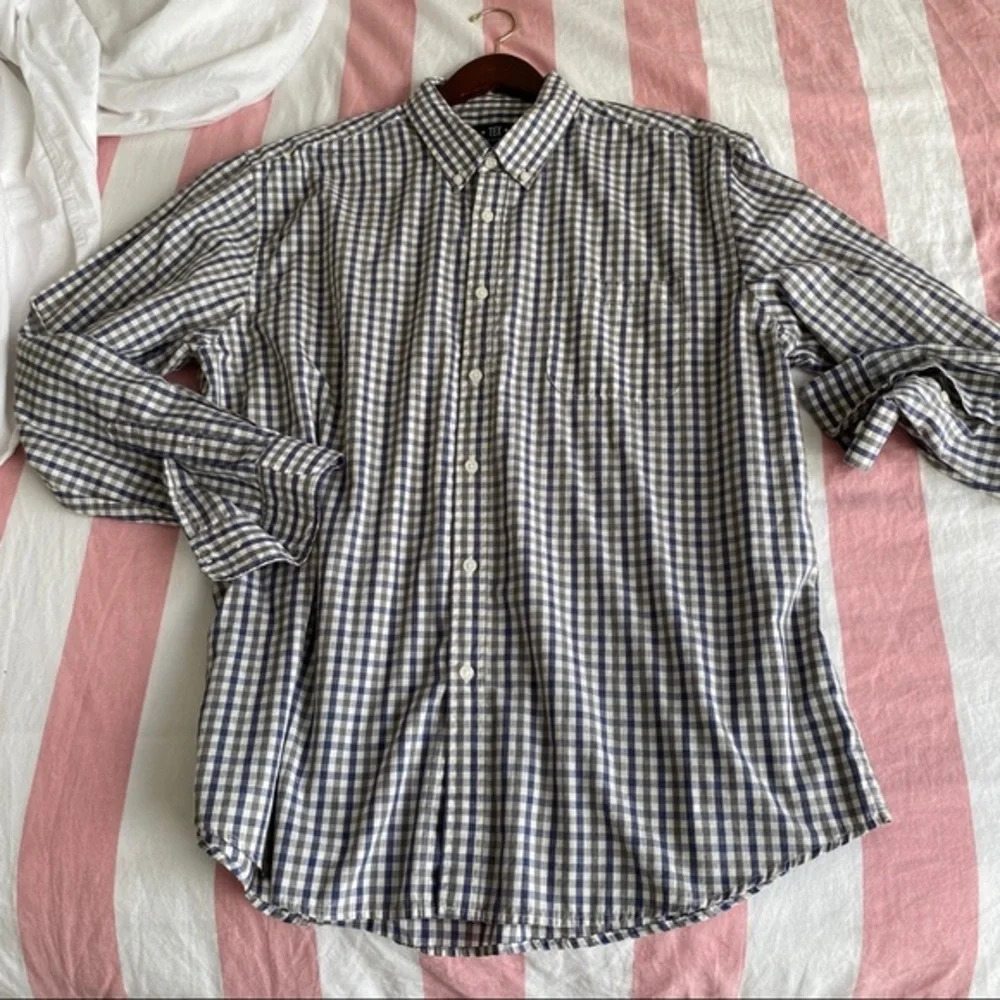 Shirt button down XXL long sleeves Tex